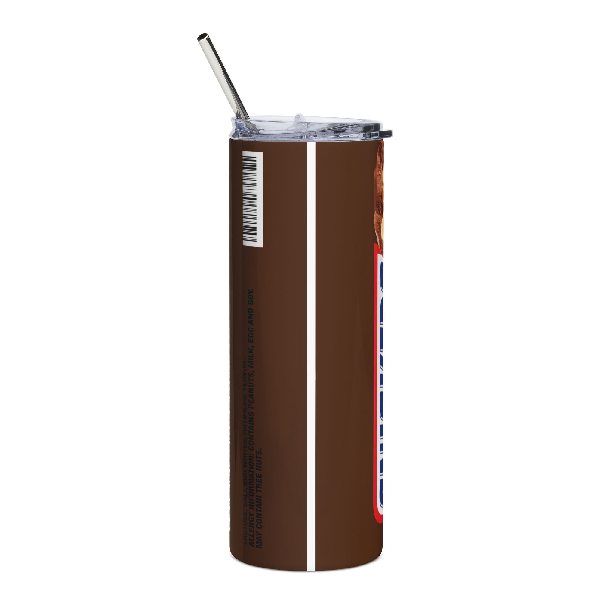 Snickers Candy Bar 20oz Stainless Steel Tumbler