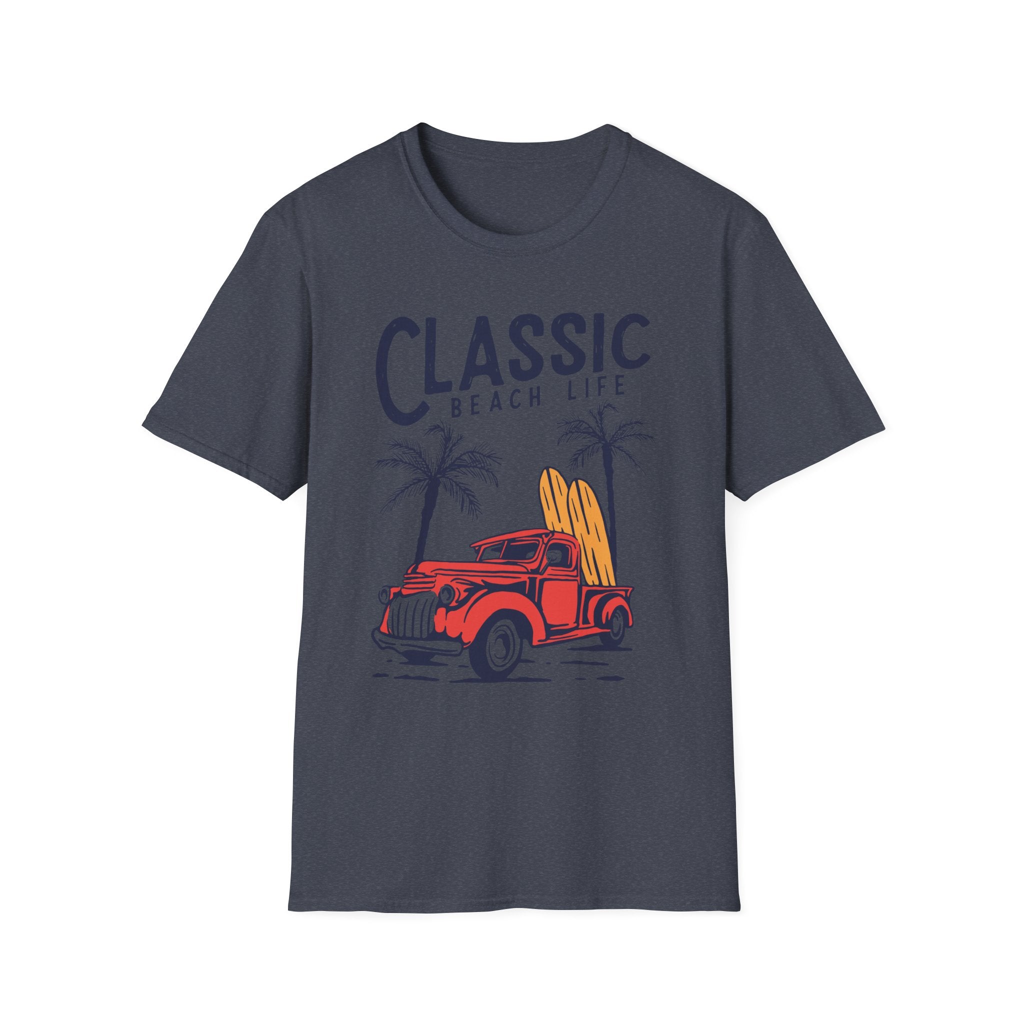 Classic Beach Life Tee — Vintage Surf Truck T-Shirt
