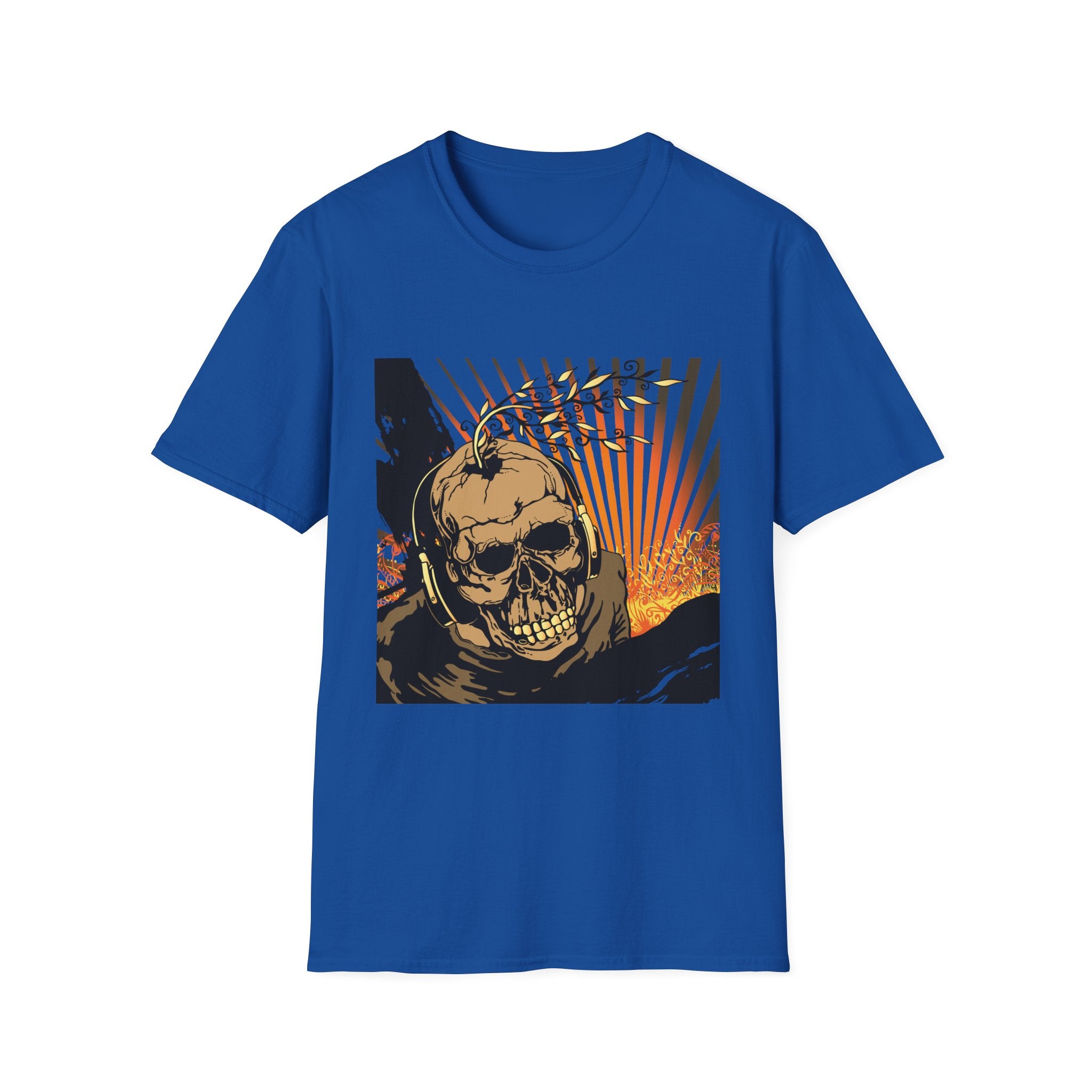 Skull Sunset Graphic T-Shirt