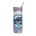 Stitch Coffee 20oz Stainless Steel Tumbler – Cute Cartoon Iced Coffee Design