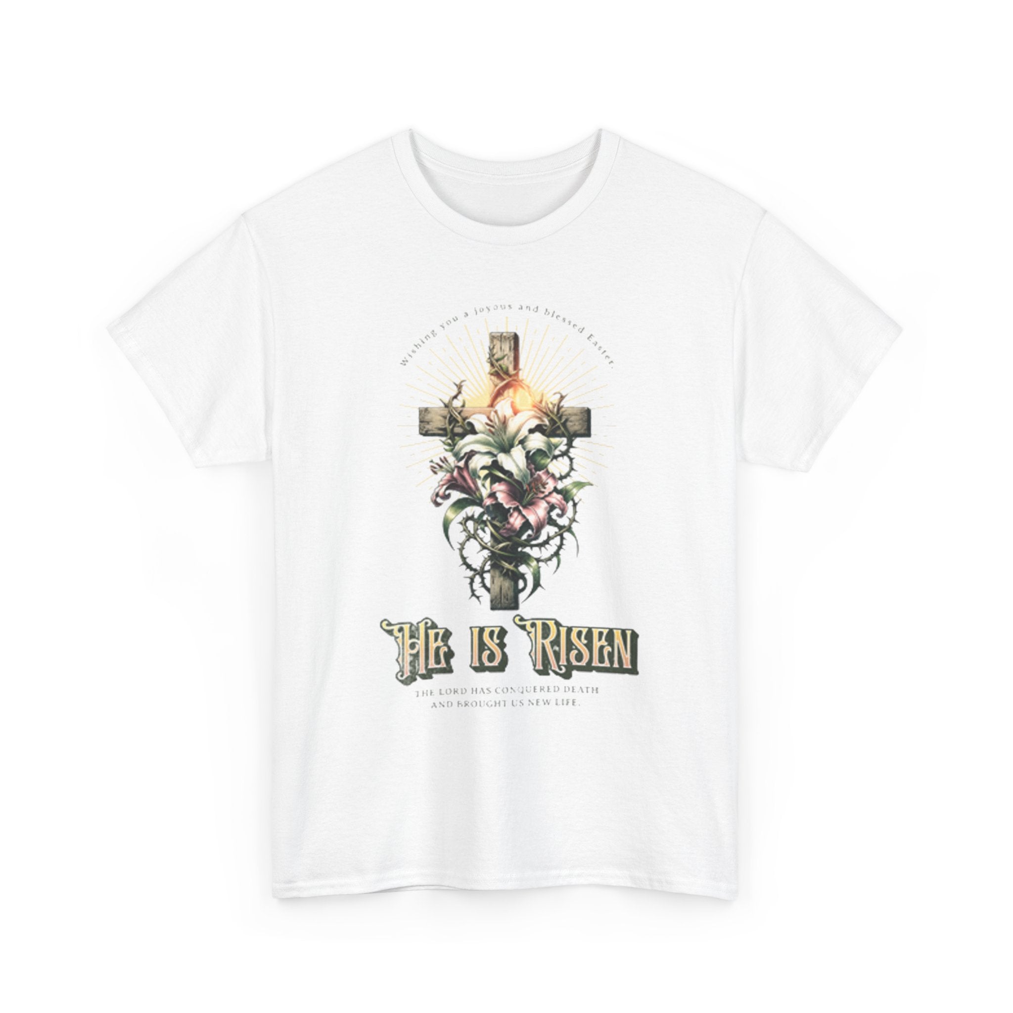He Is Risen Easter Tee