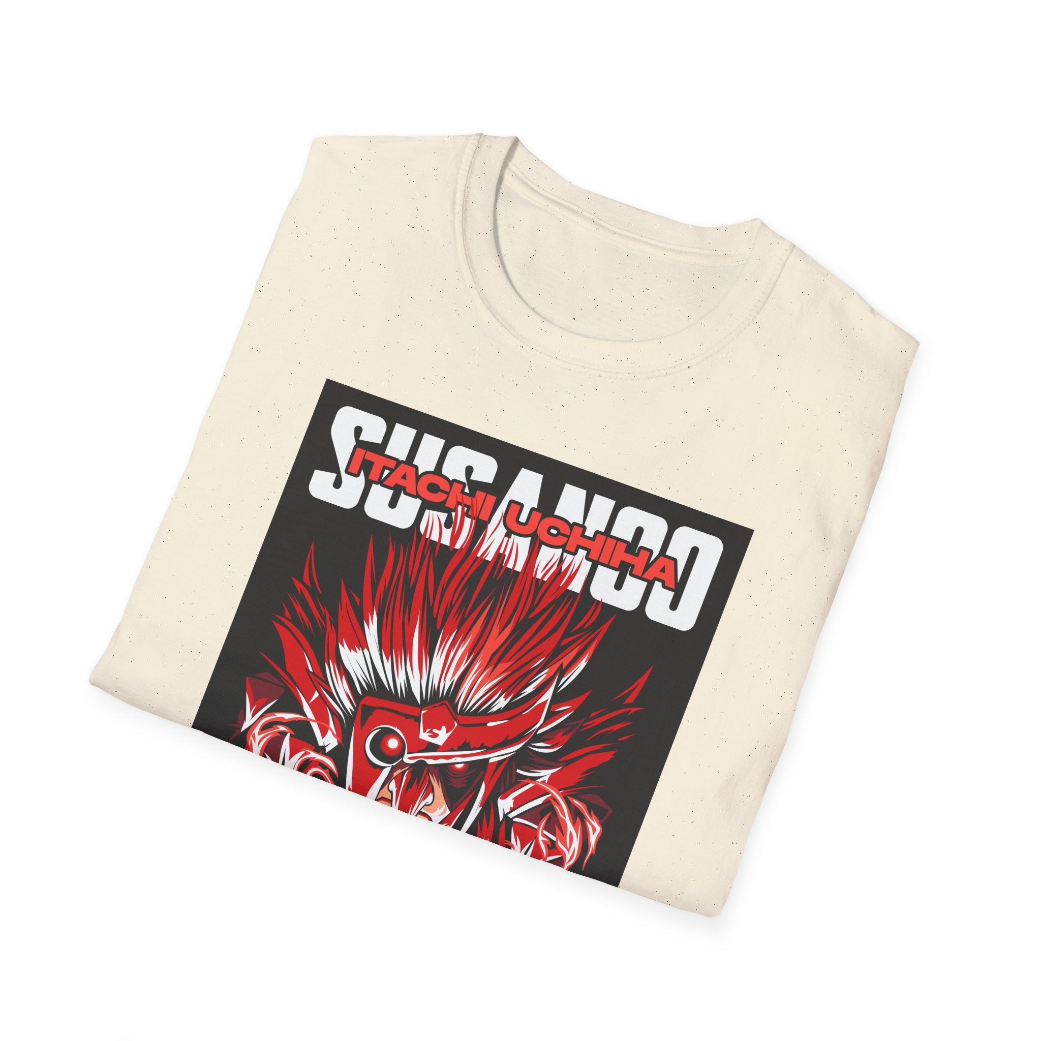 Anime Demon Aura T-Shirt — 'SUGAMO' Graphic Streetwear