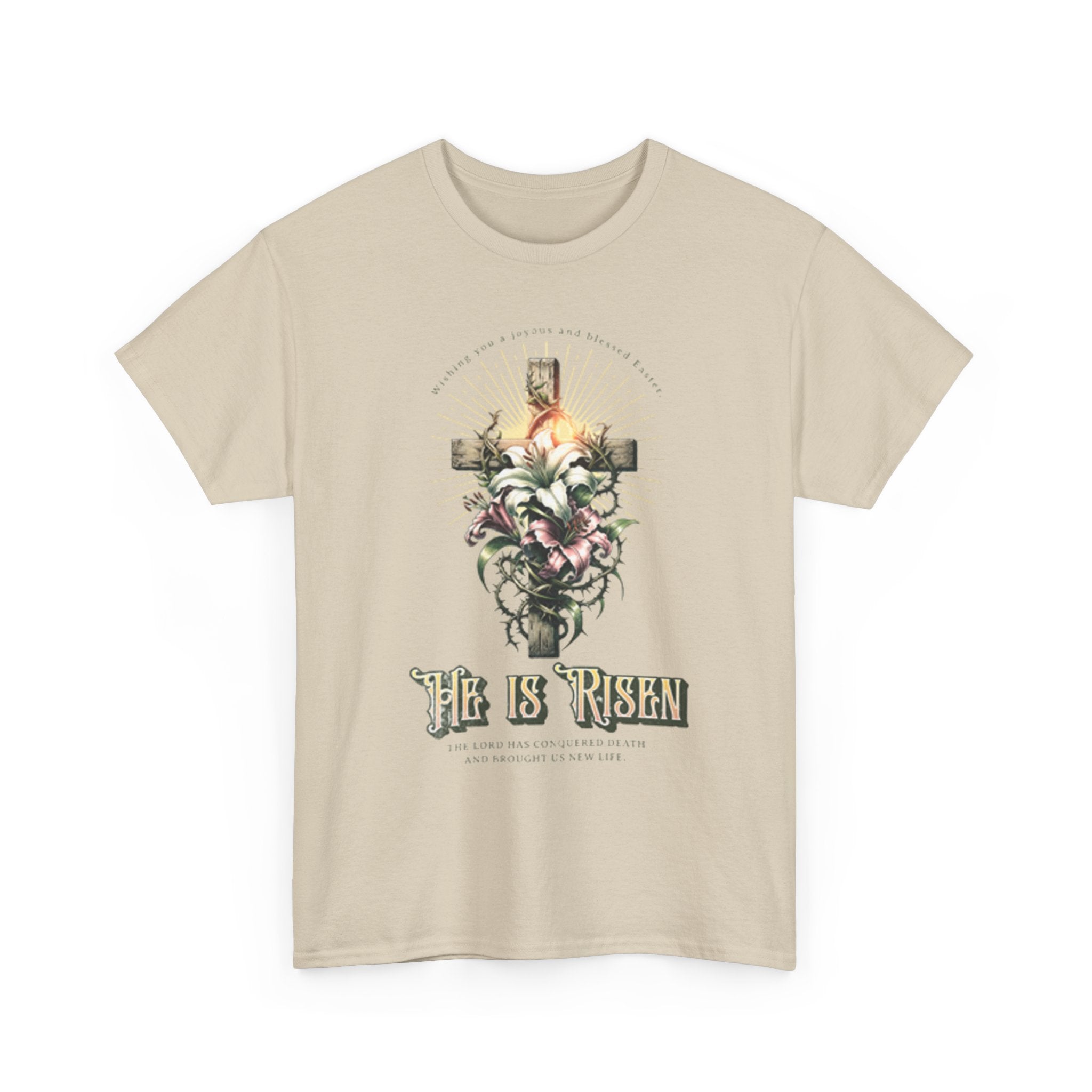 He Is Risen Easter Tee