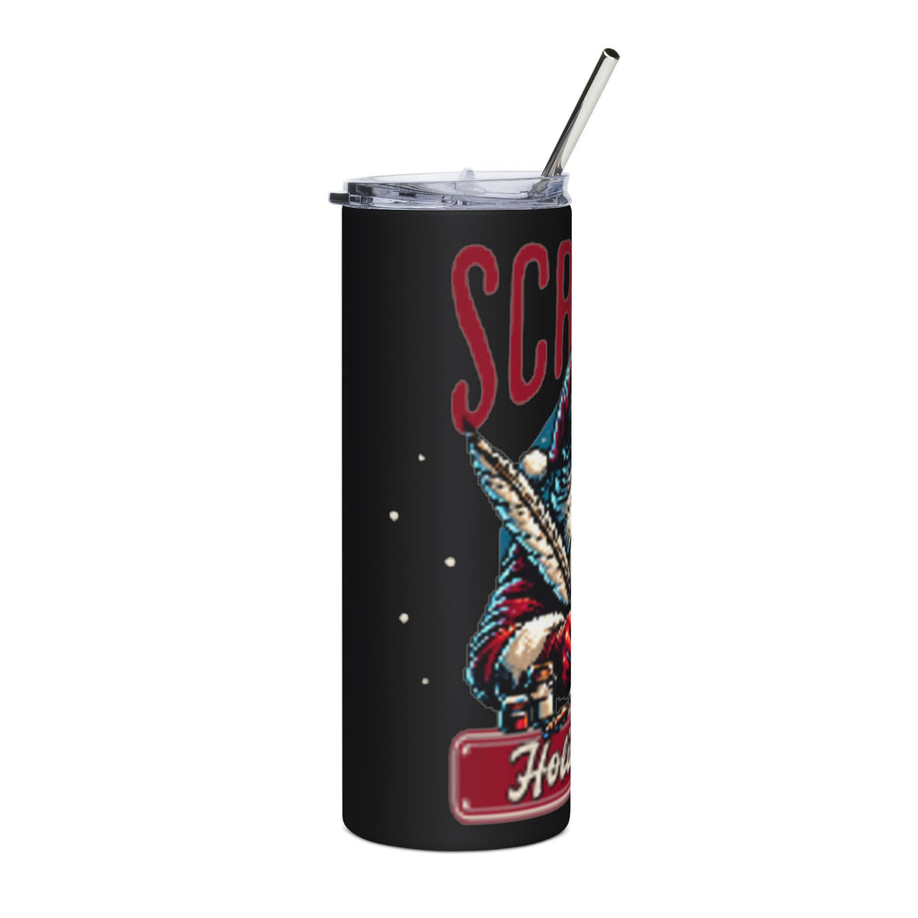 Vintage Santa 'Scribin' Tumbler