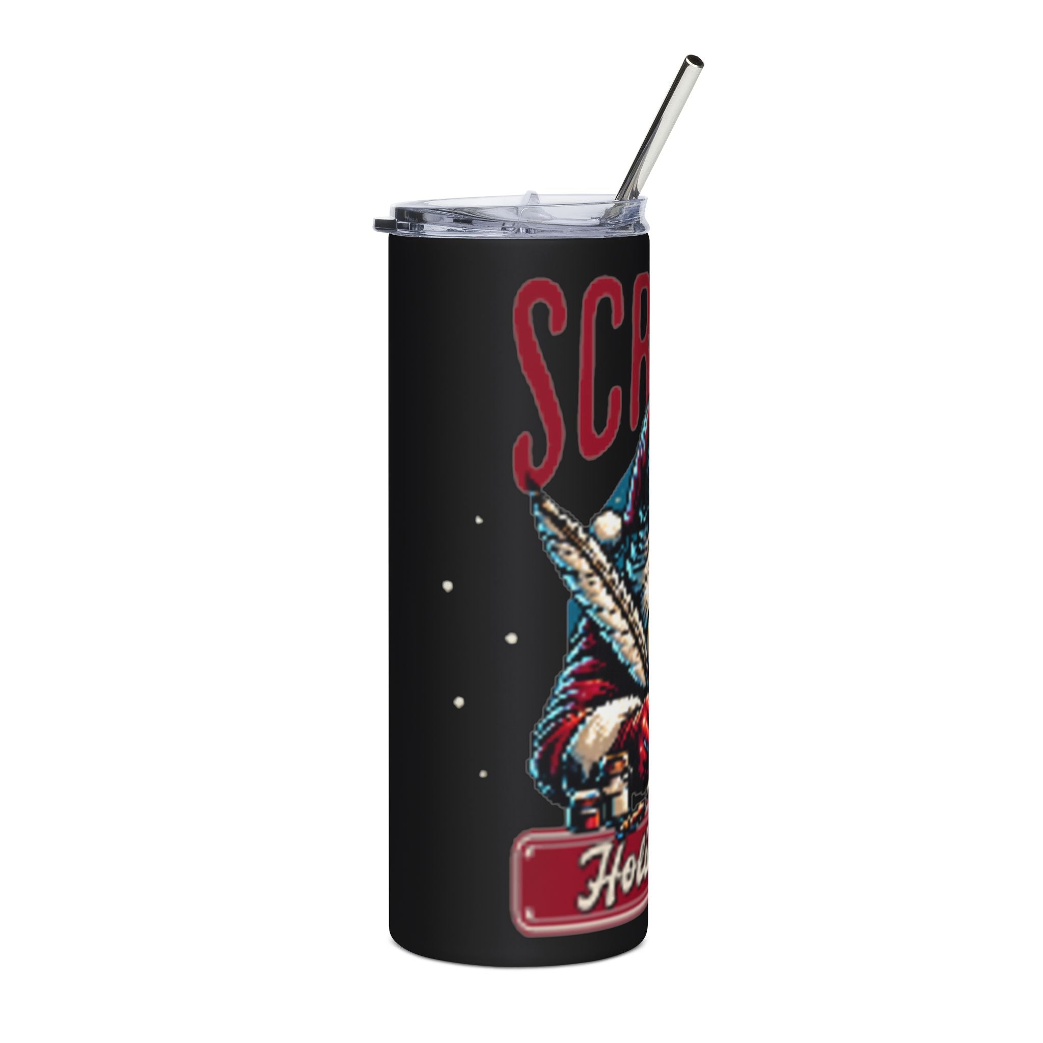 Vintage Santa 'Scribin' Tumbler