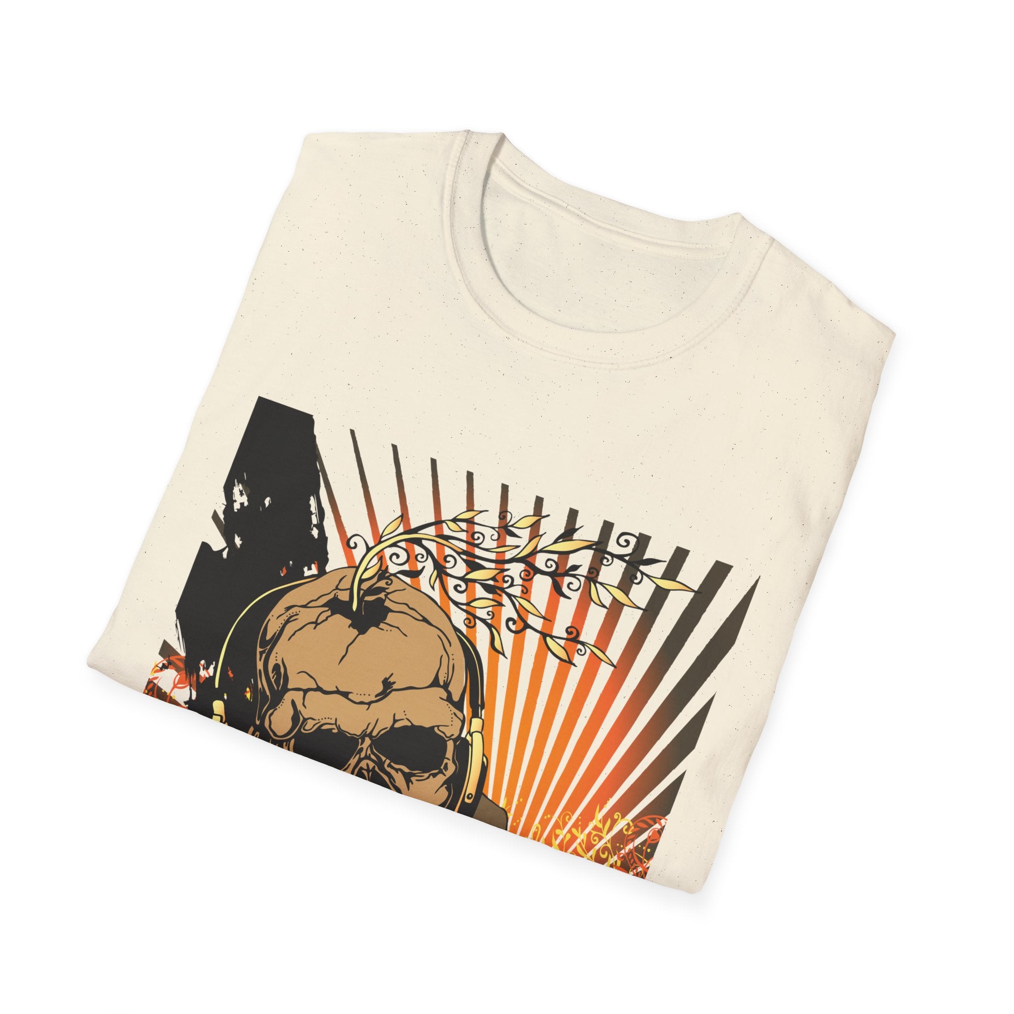 Skull Sunset Graphic T-Shirt