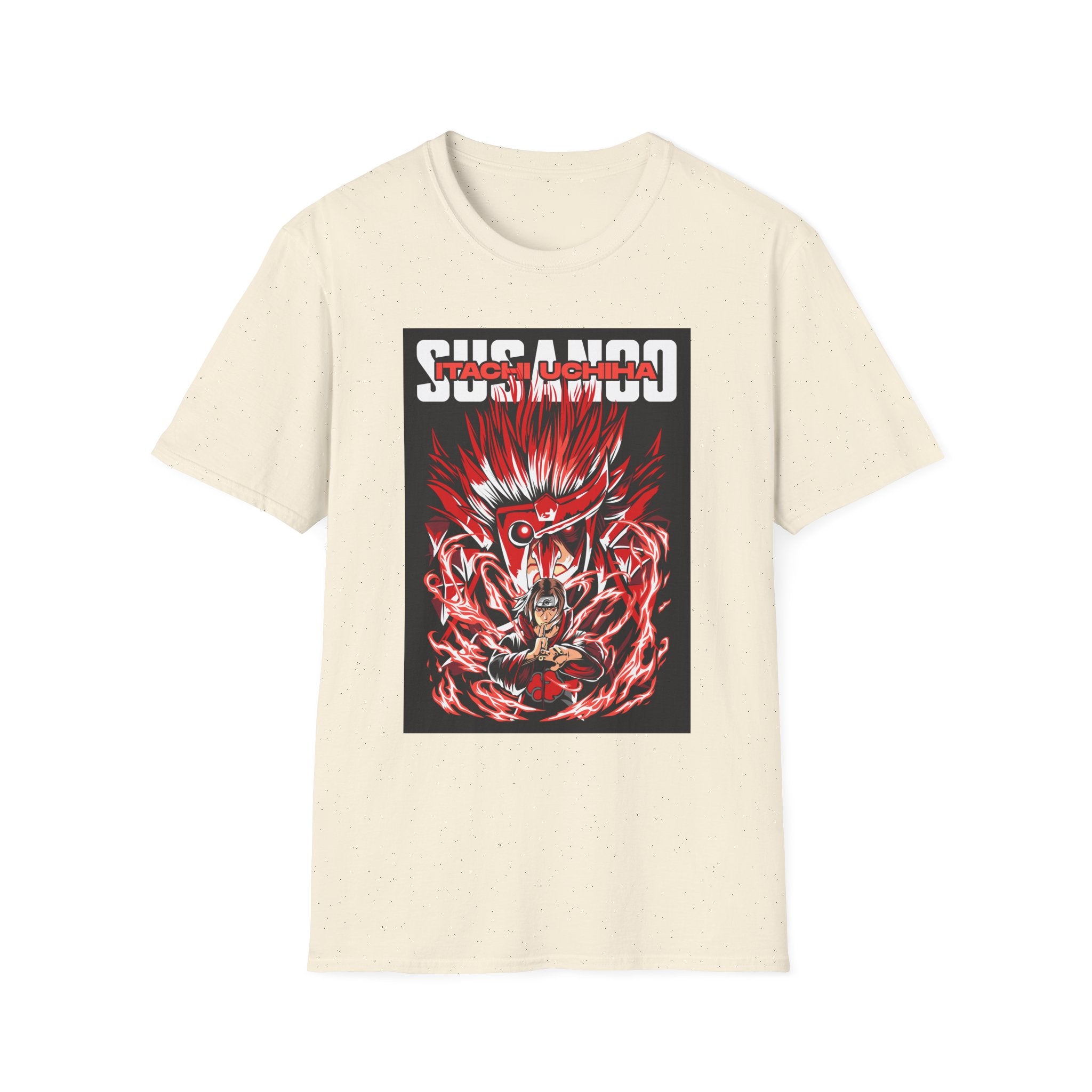 Anime Demon Aura T-Shirt — 'SUGAMO' Graphic Streetwear