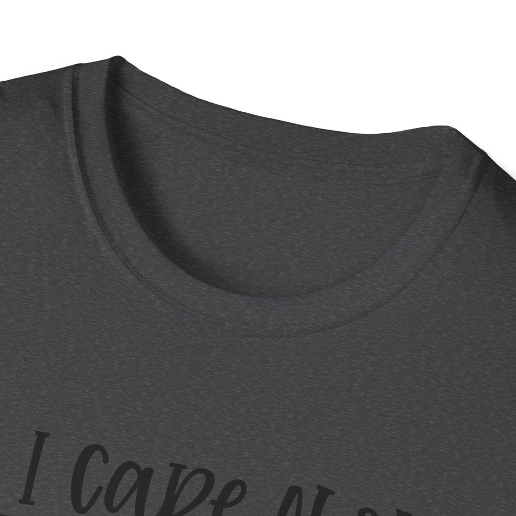Cat Lover T-Shirt — “All I Care About Are Cats and Like 3 People” Graphic Tee