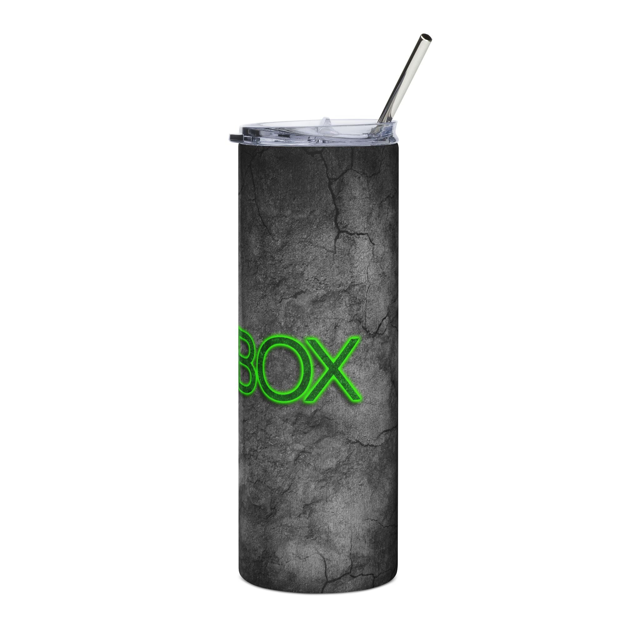 Xbox Logo Stainless Steel Tumbler — 20oz Gamer Travel Cup