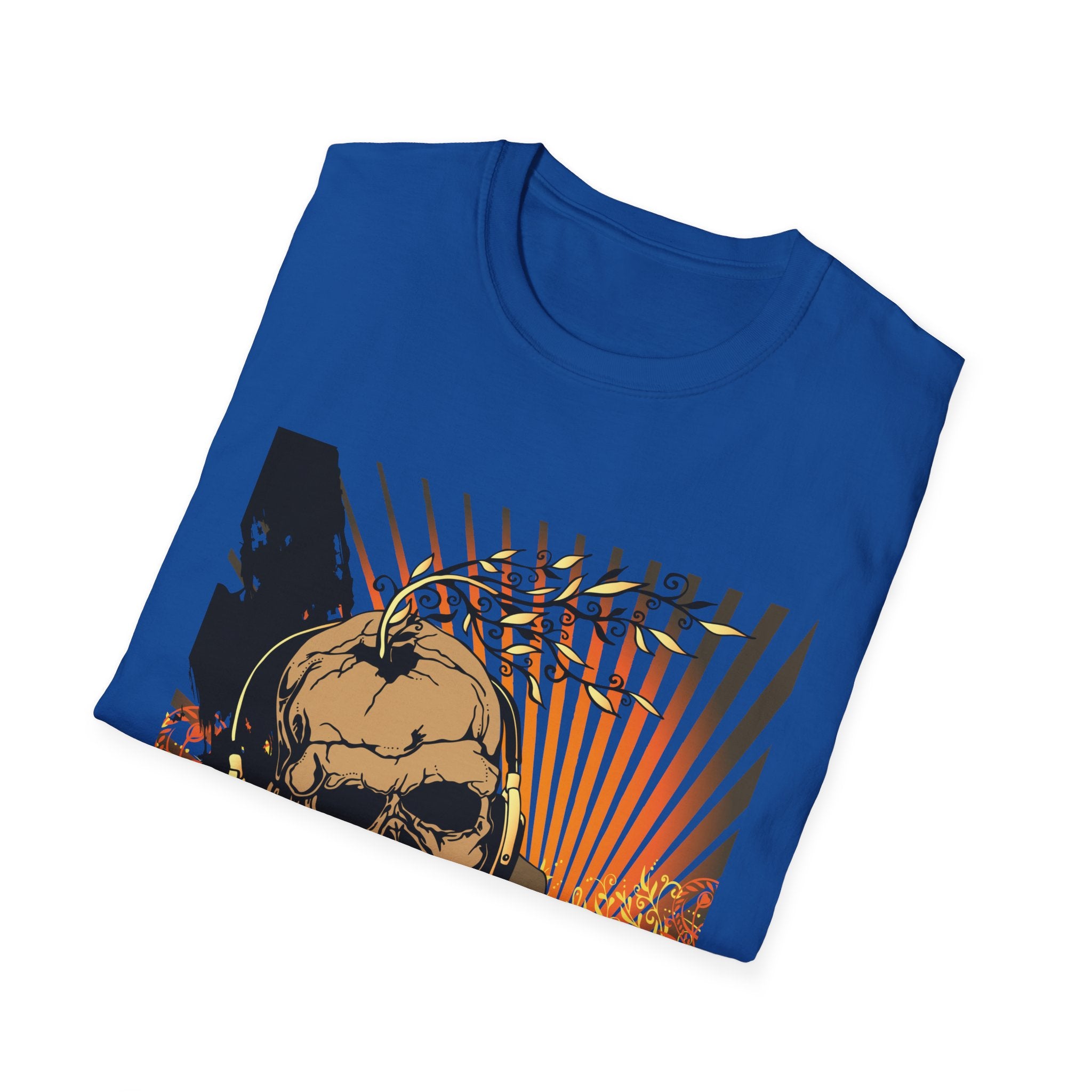 Skull Sunset Graphic T-Shirt