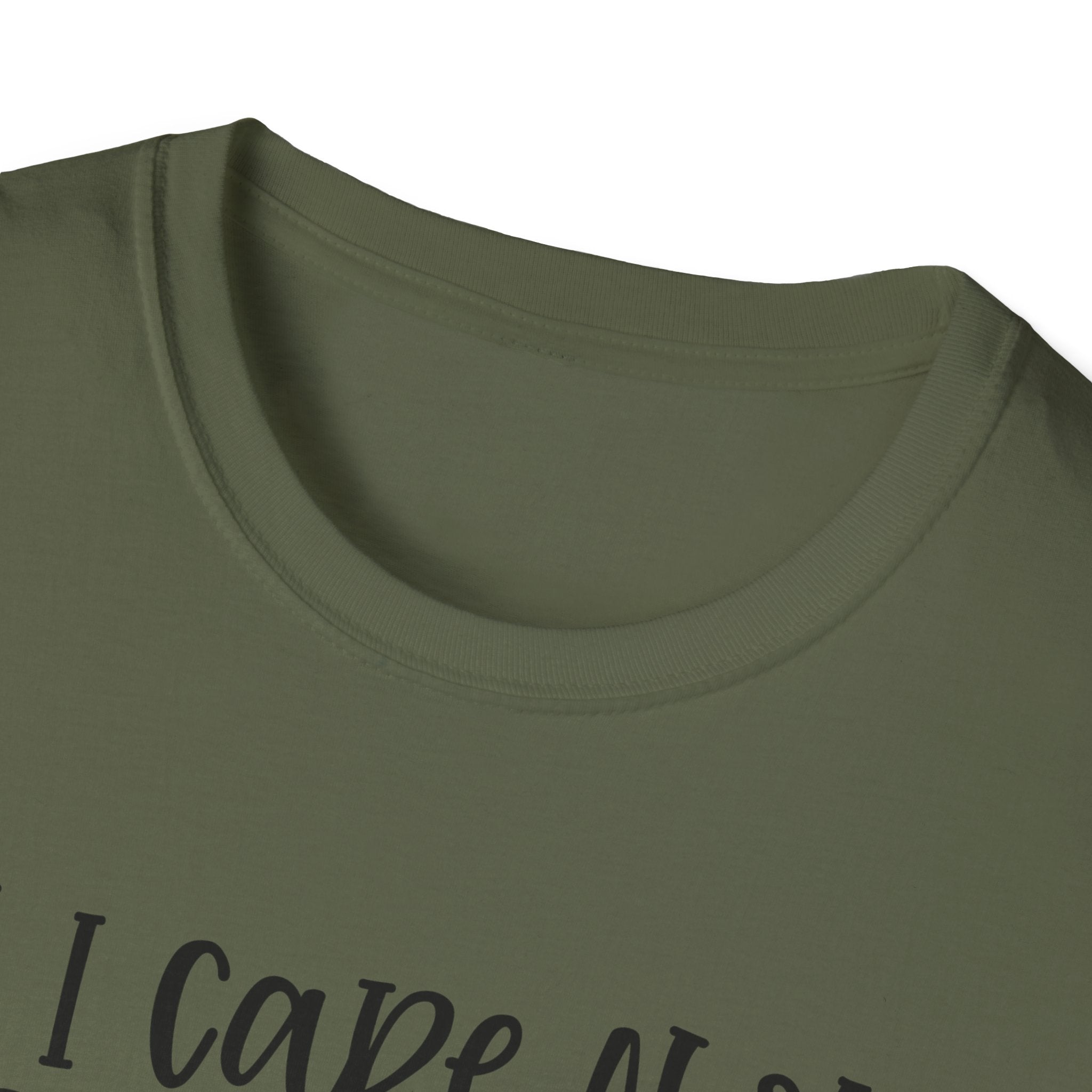 Cat Lover T-Shirt — “All I Care About Are Cats and Like 3 People” Graphic Tee