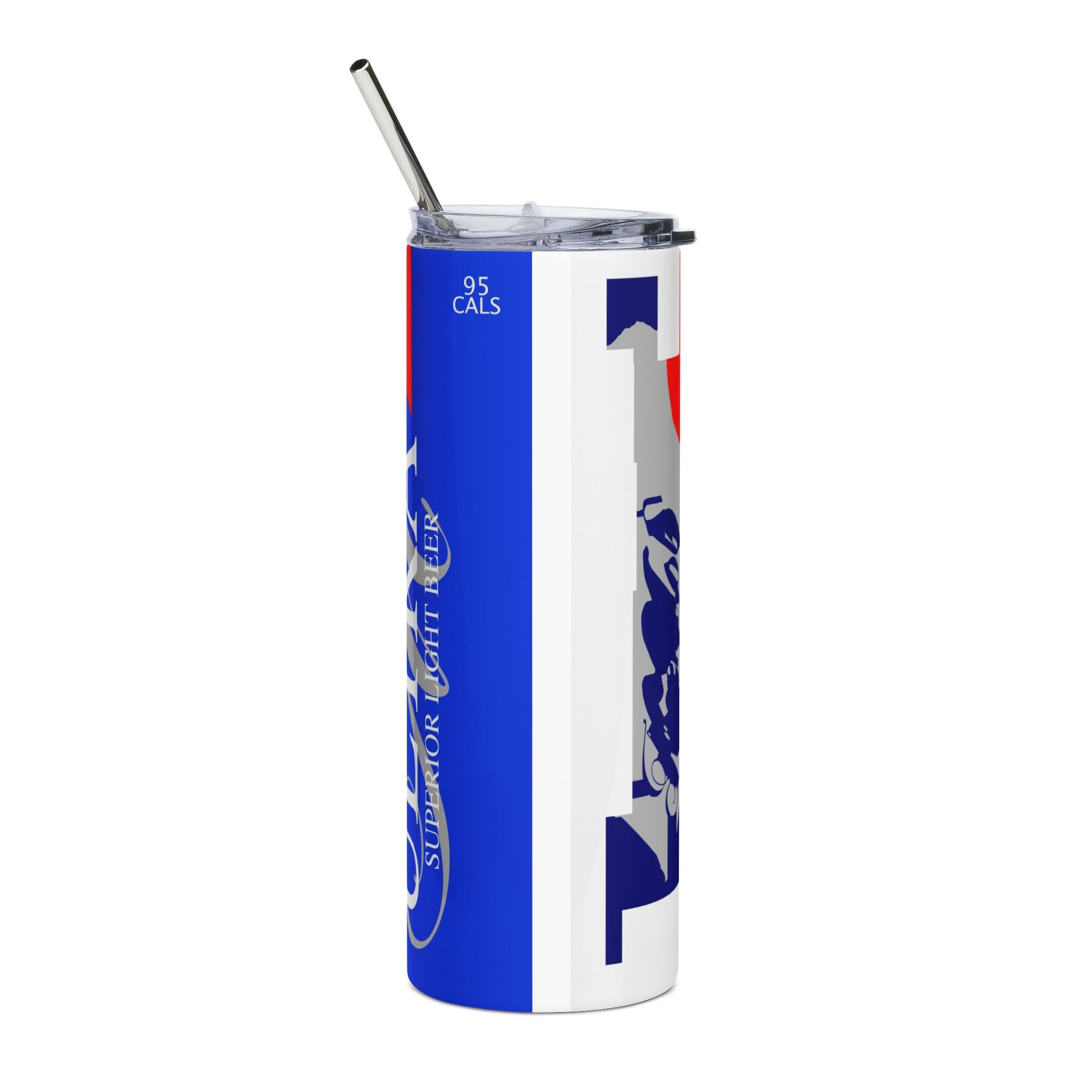 20oz Stainless Tumbler — Ultra Light Beer Logo Travel Cup