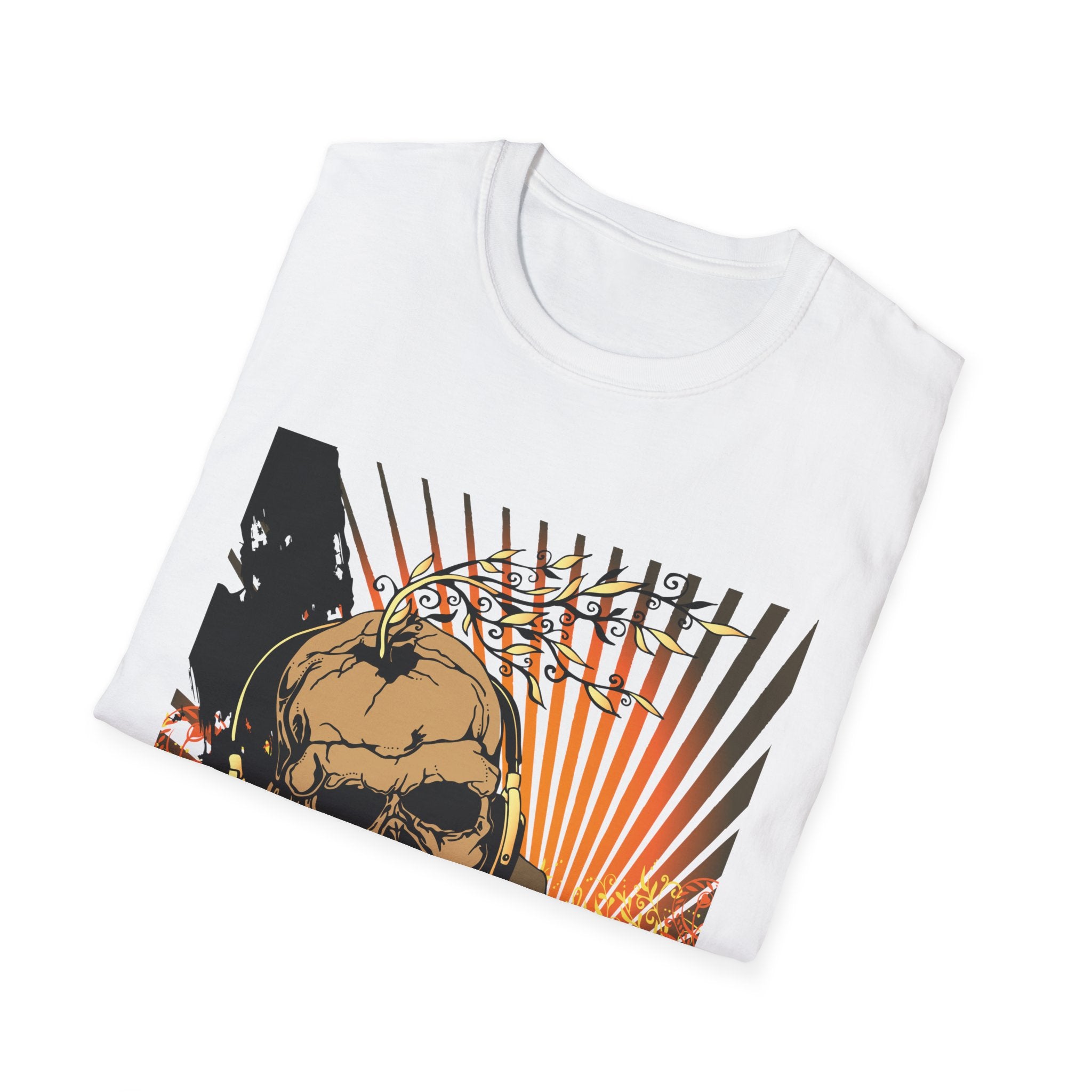 Skull Sunset Graphic T-Shirt