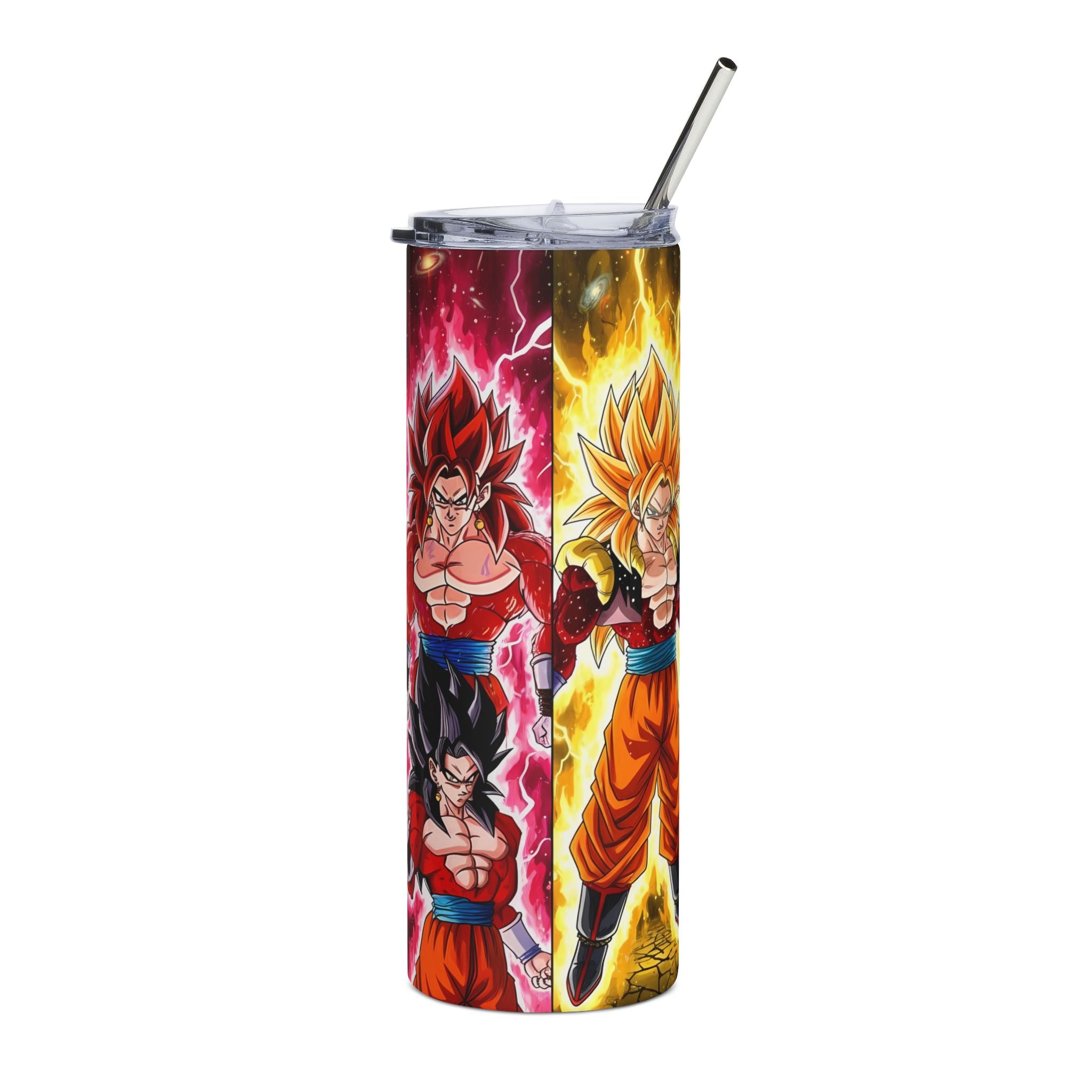 Anime Power Split-Form 20oz Stainless Tumbler