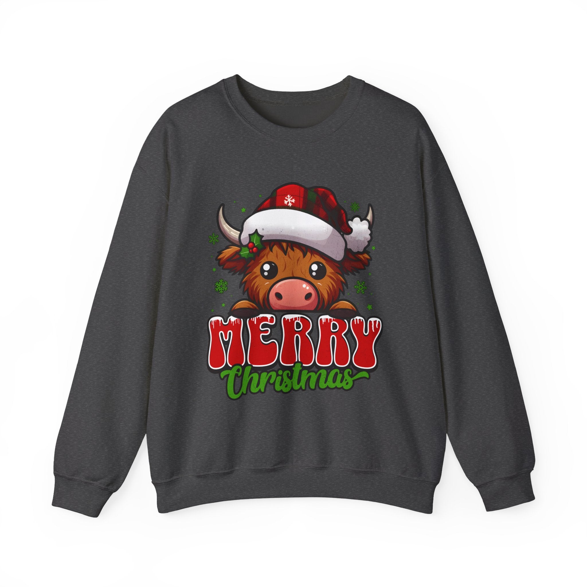 Christmas Cow Sweatshirt