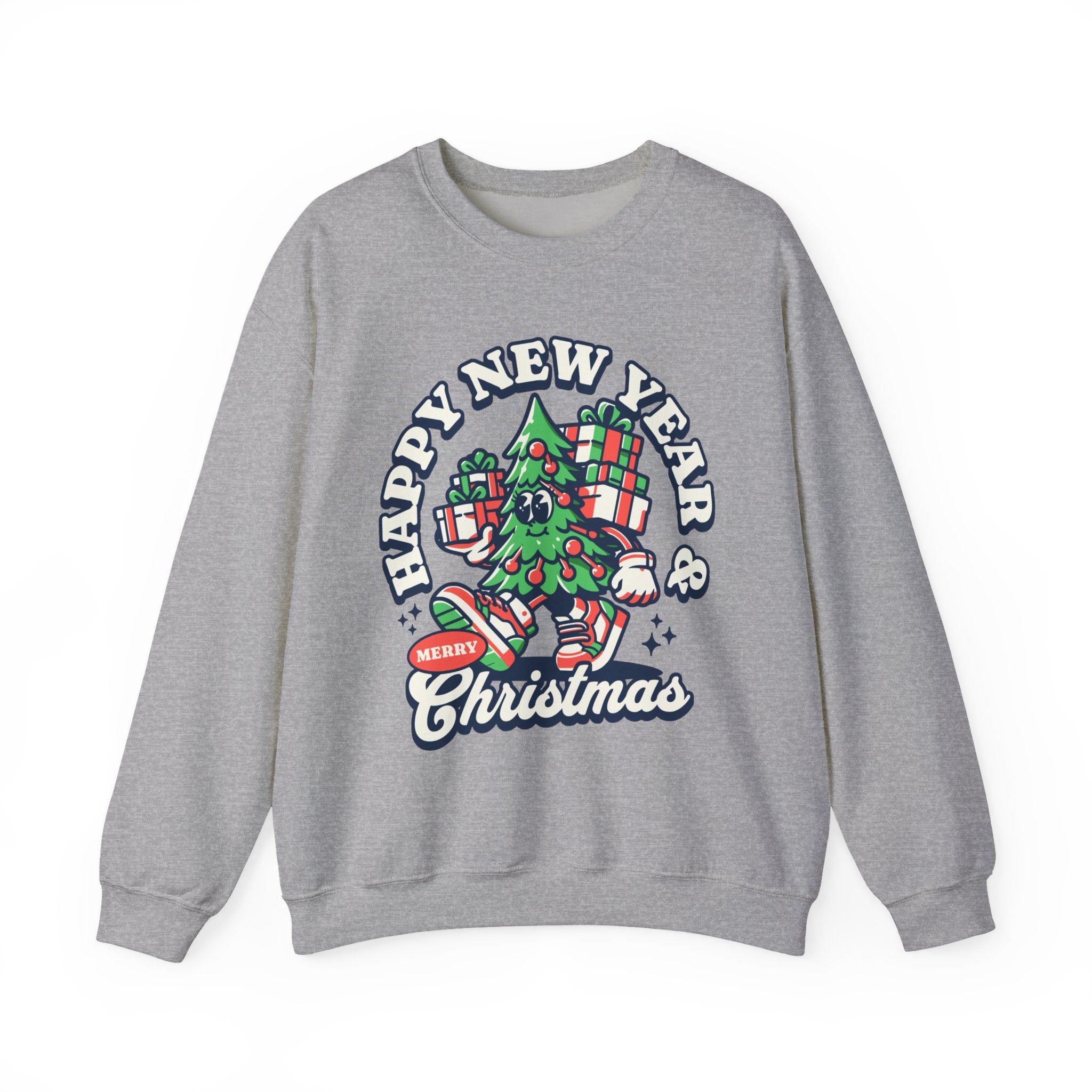 Christmas Tree Cartoon Sweatshirt