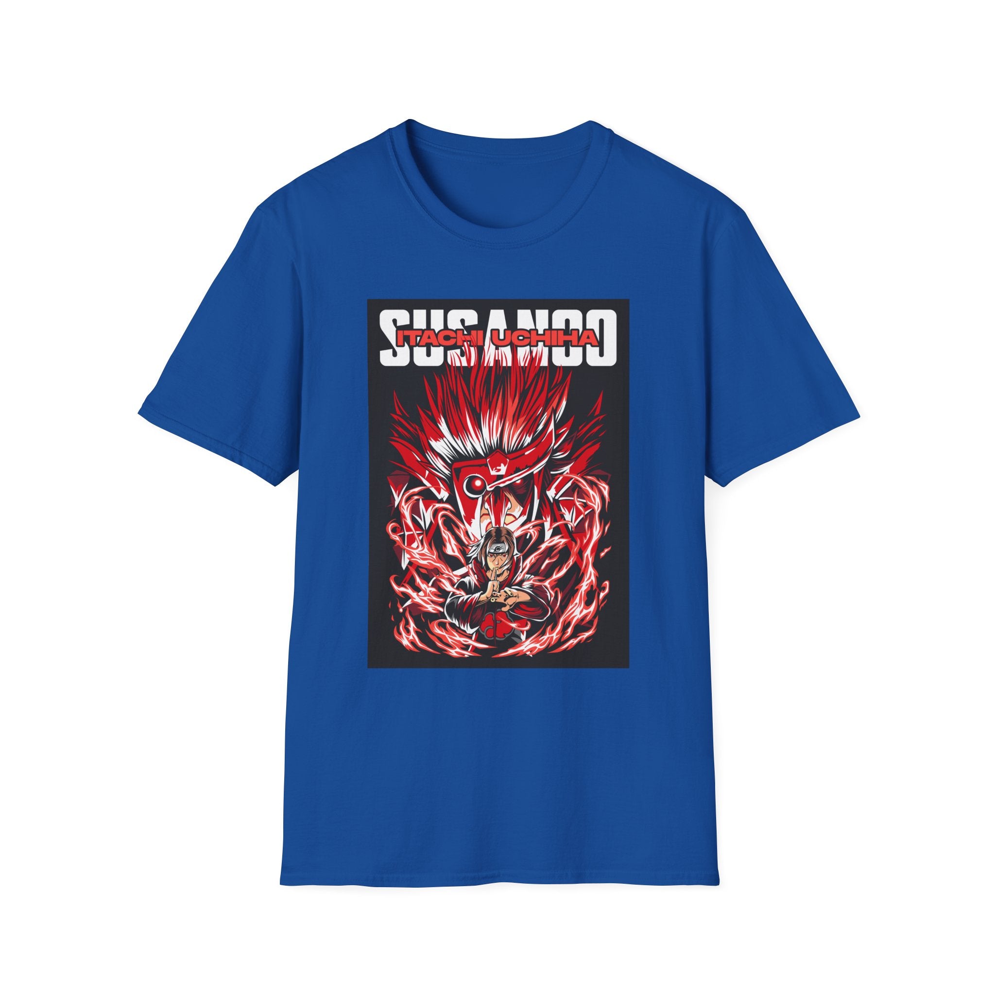 Anime Demon Aura T-Shirt — 'SUGAMO' Graphic Streetwear