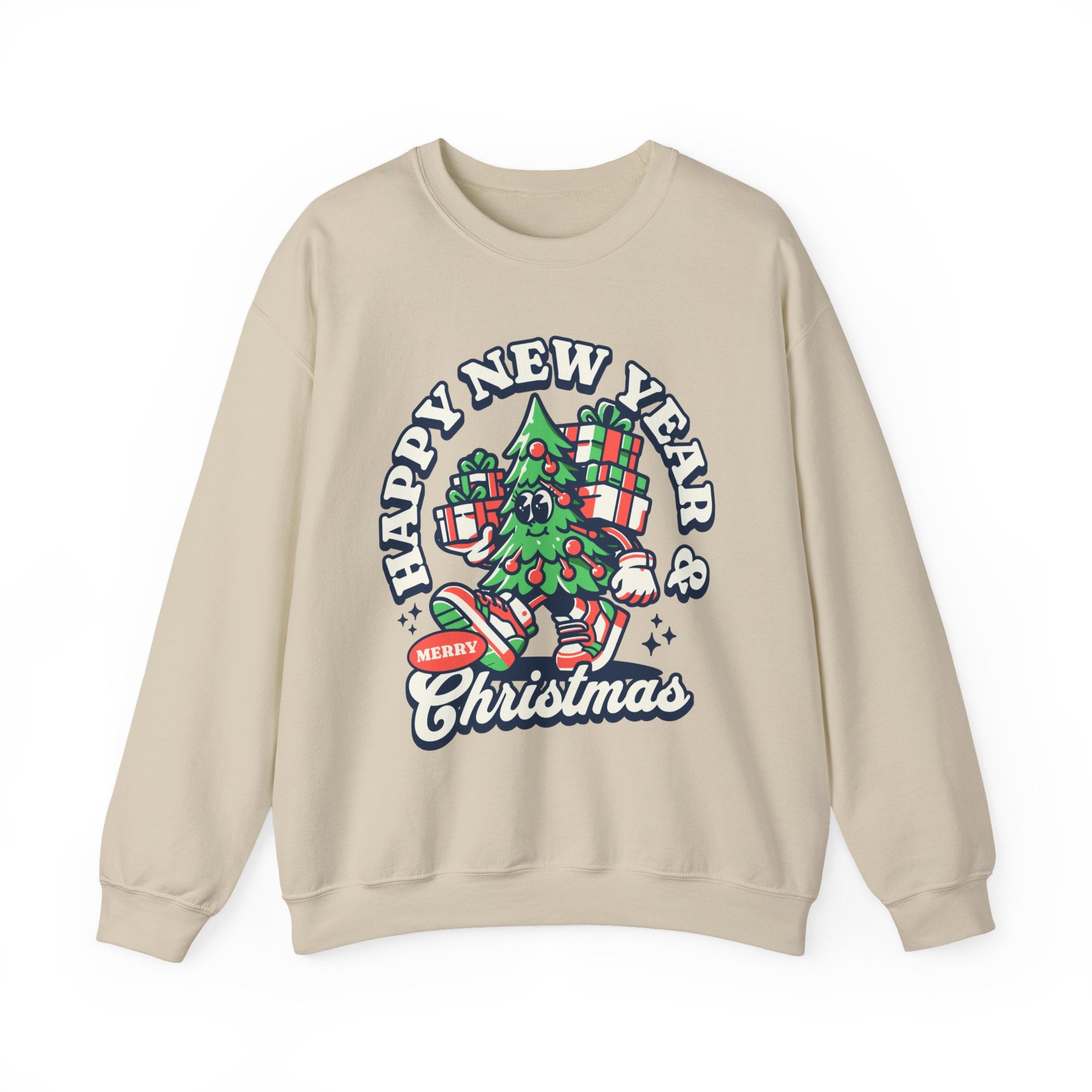 Christmas Tree Cartoon Sweatshirt