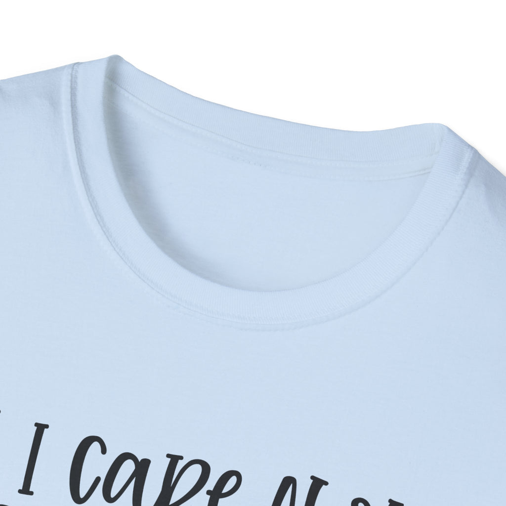 Cat Lover T-Shirt — “All I Care About Are Cats and Like 3 People” Graphic Tee