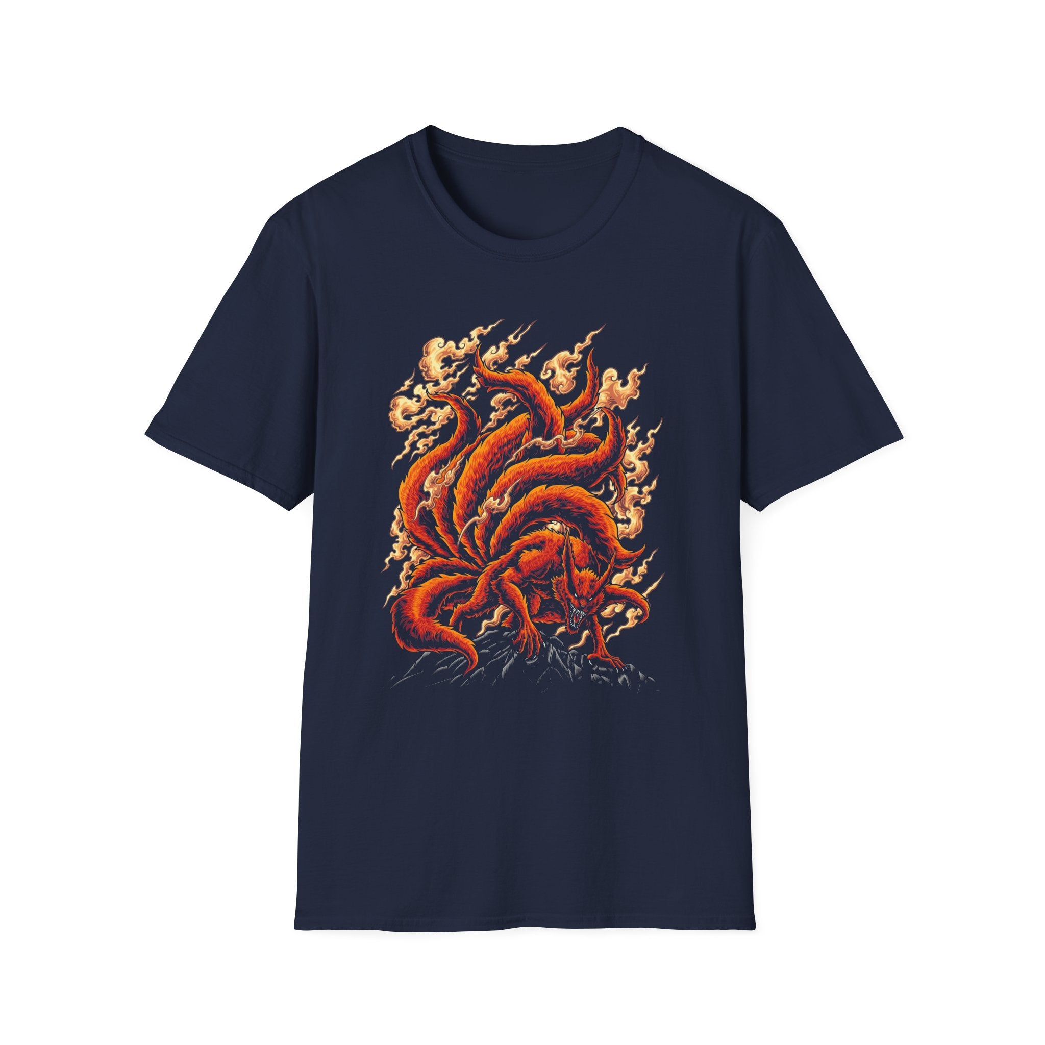 Flaming Nine-Tailed Fox T-Shirt