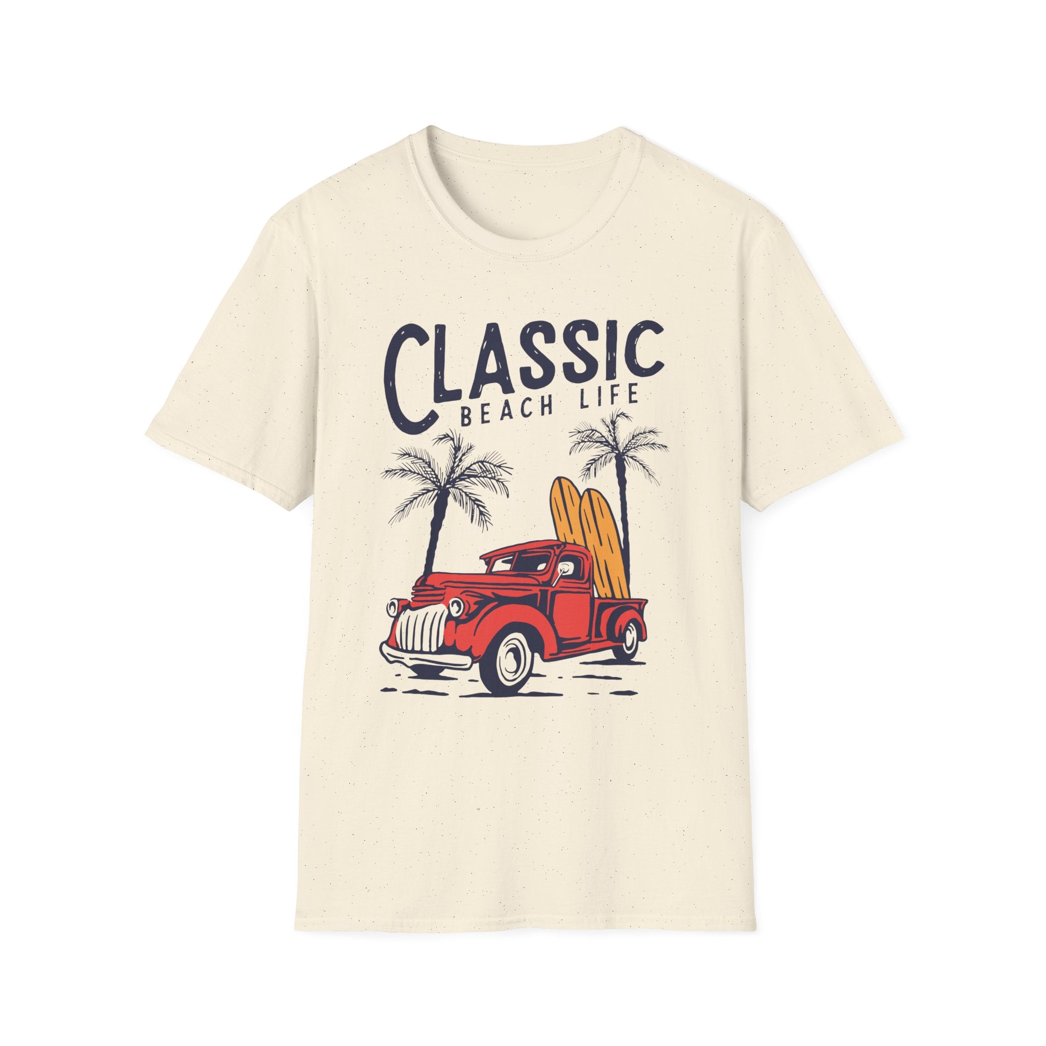 Classic Beach Life Tee — Vintage Surf Truck T-Shirt