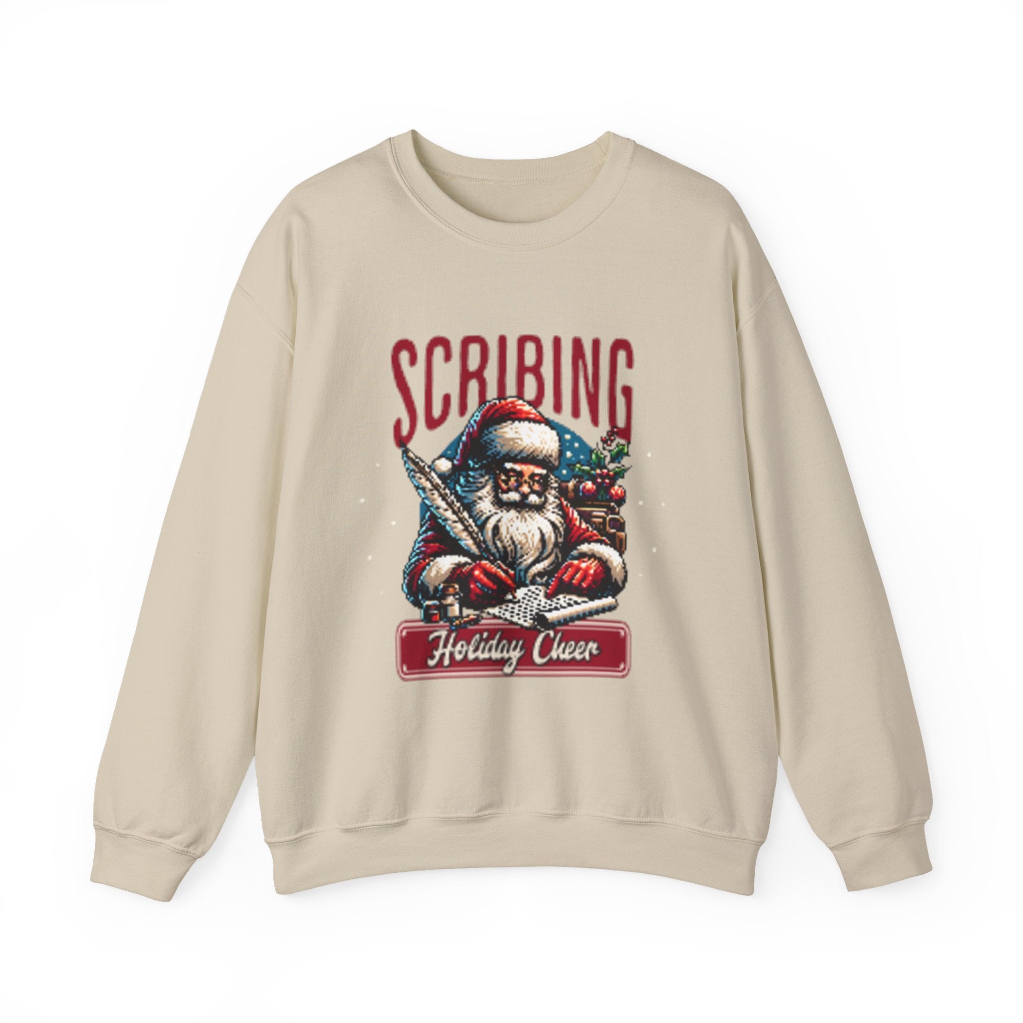 Santa Scribing Sweatshirt