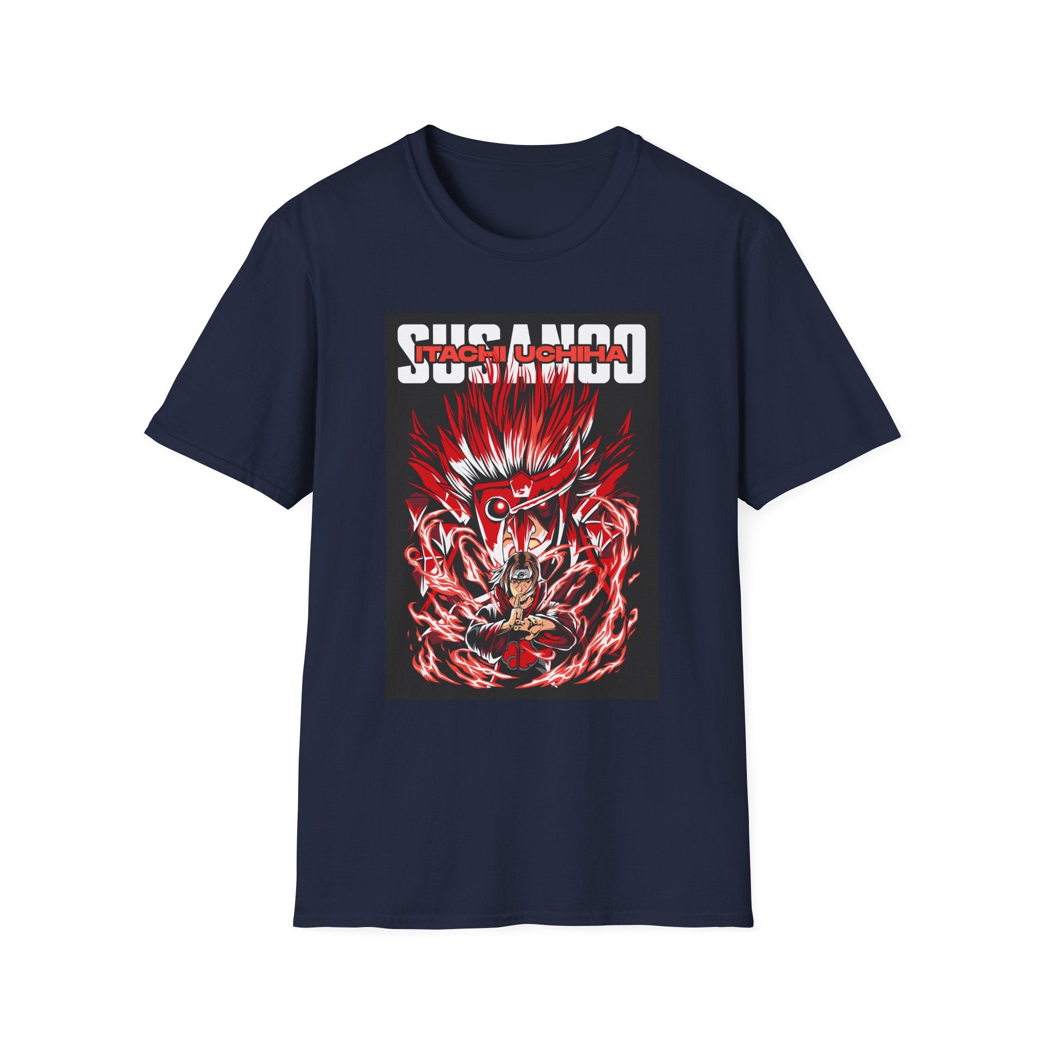Anime Demon Aura T-Shirt — 'SUGAMO' Graphic Streetwear