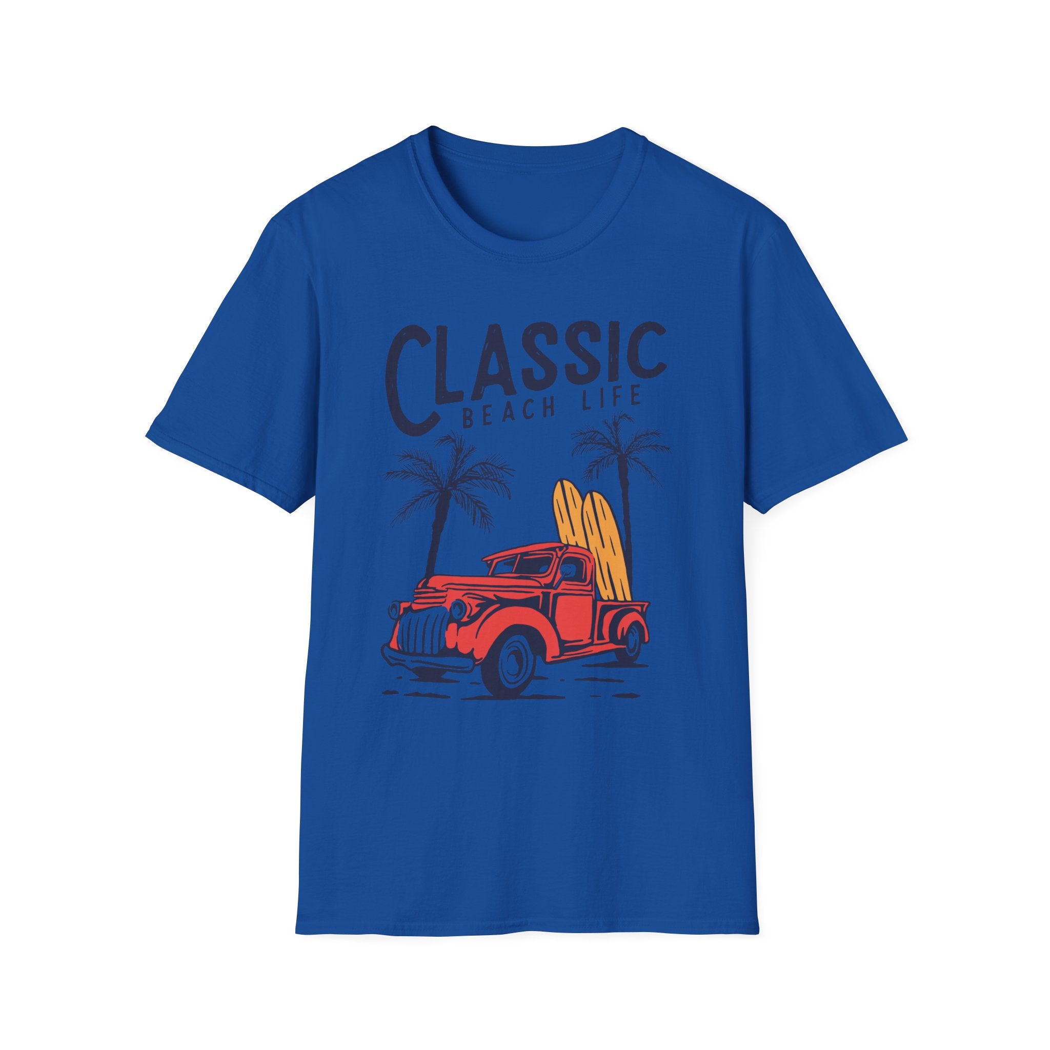 Classic Beach Life Tee — Vintage Surf Truck T-Shirt