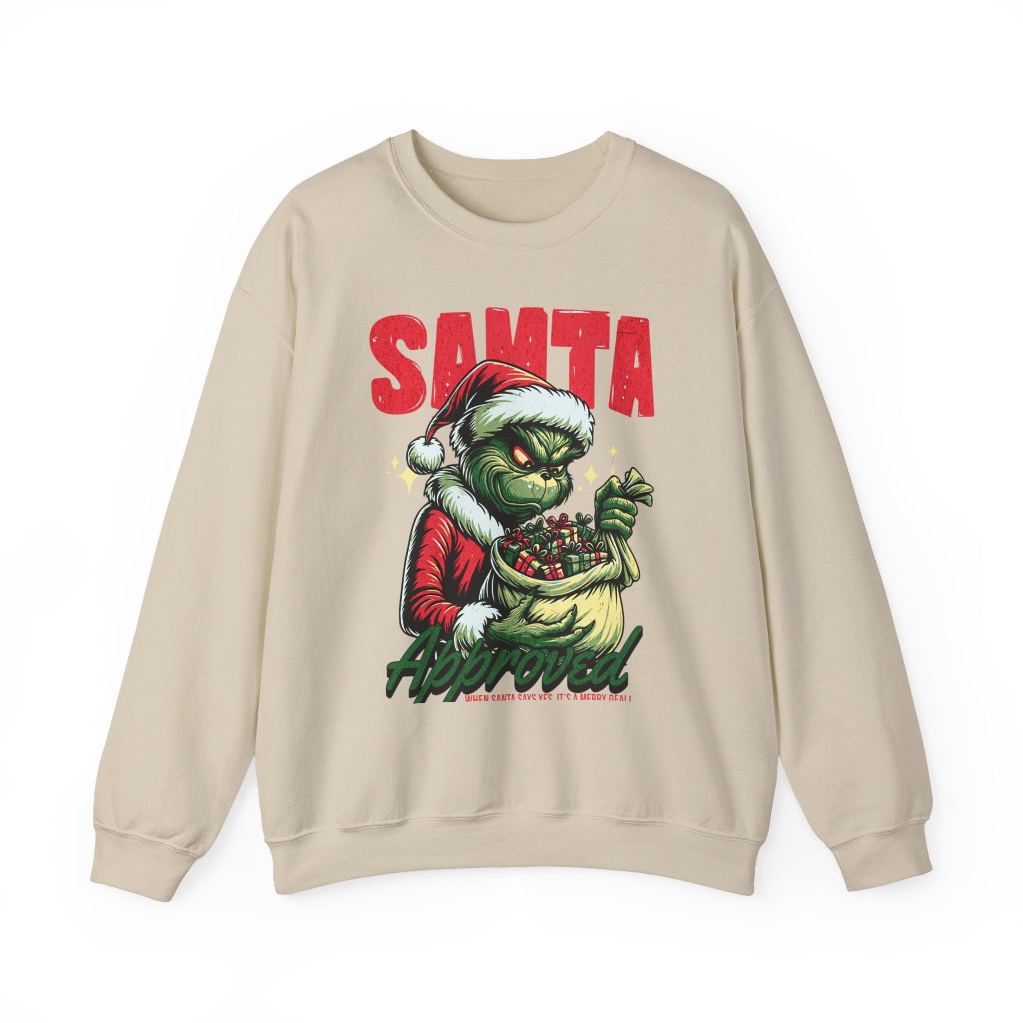 Grinch Santa Sweatshirt