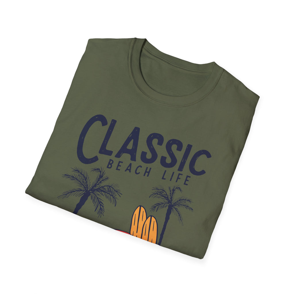 Classic Beach Life Tee — Vintage Surf Truck T-Shirt