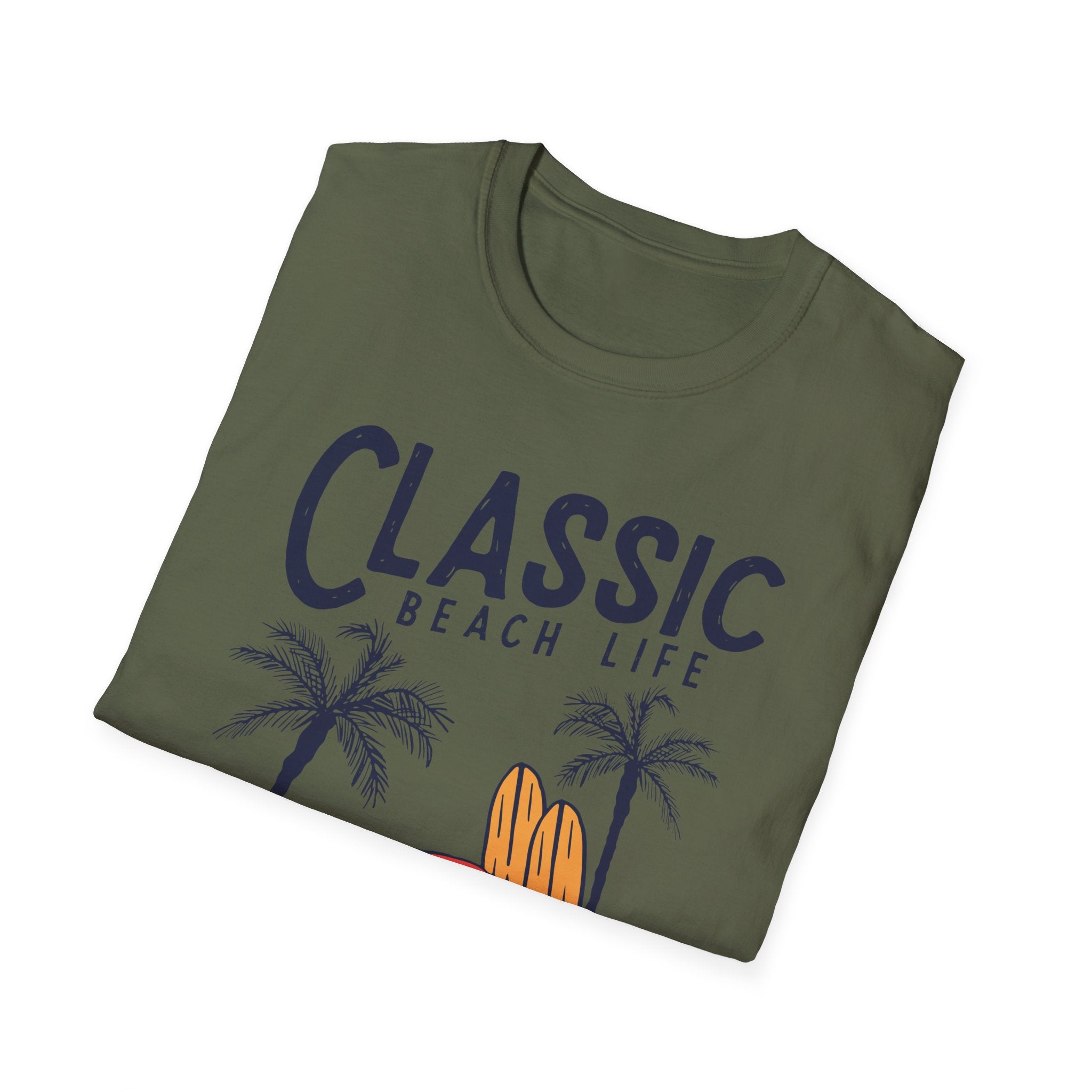 Classic Beach Life Tee — Vintage Surf Truck T-Shirt