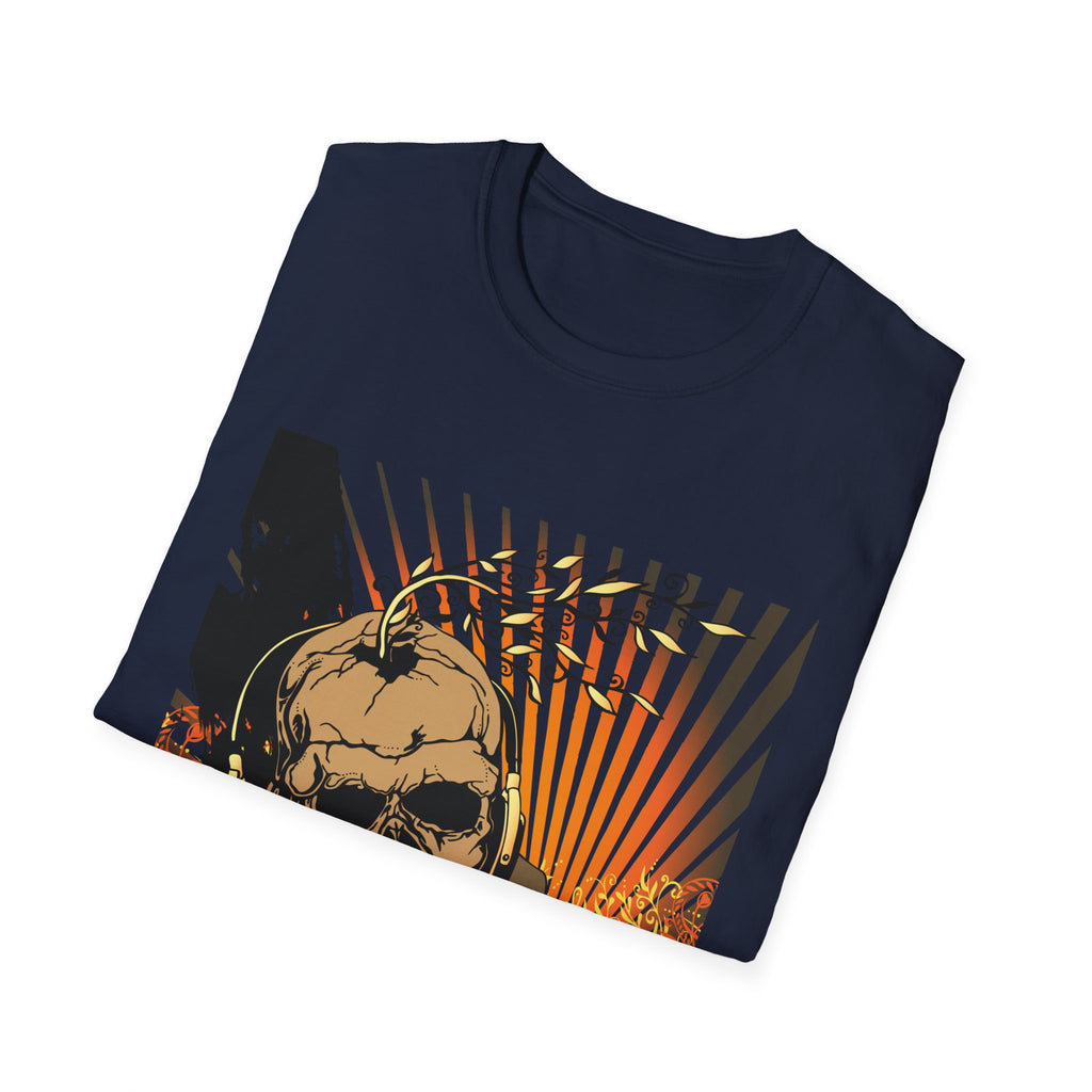 Skull Sunset Graphic T-Shirt