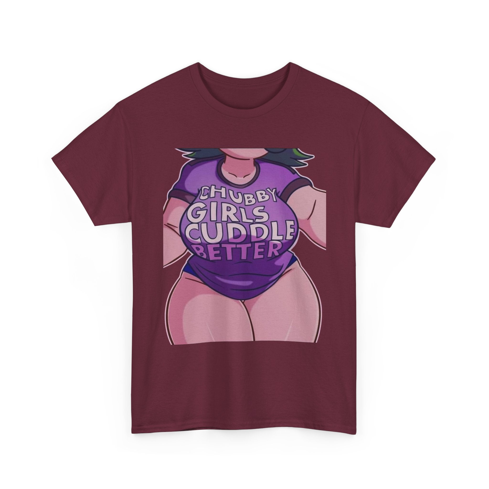 Chubby Girls Cuddle Better Tee