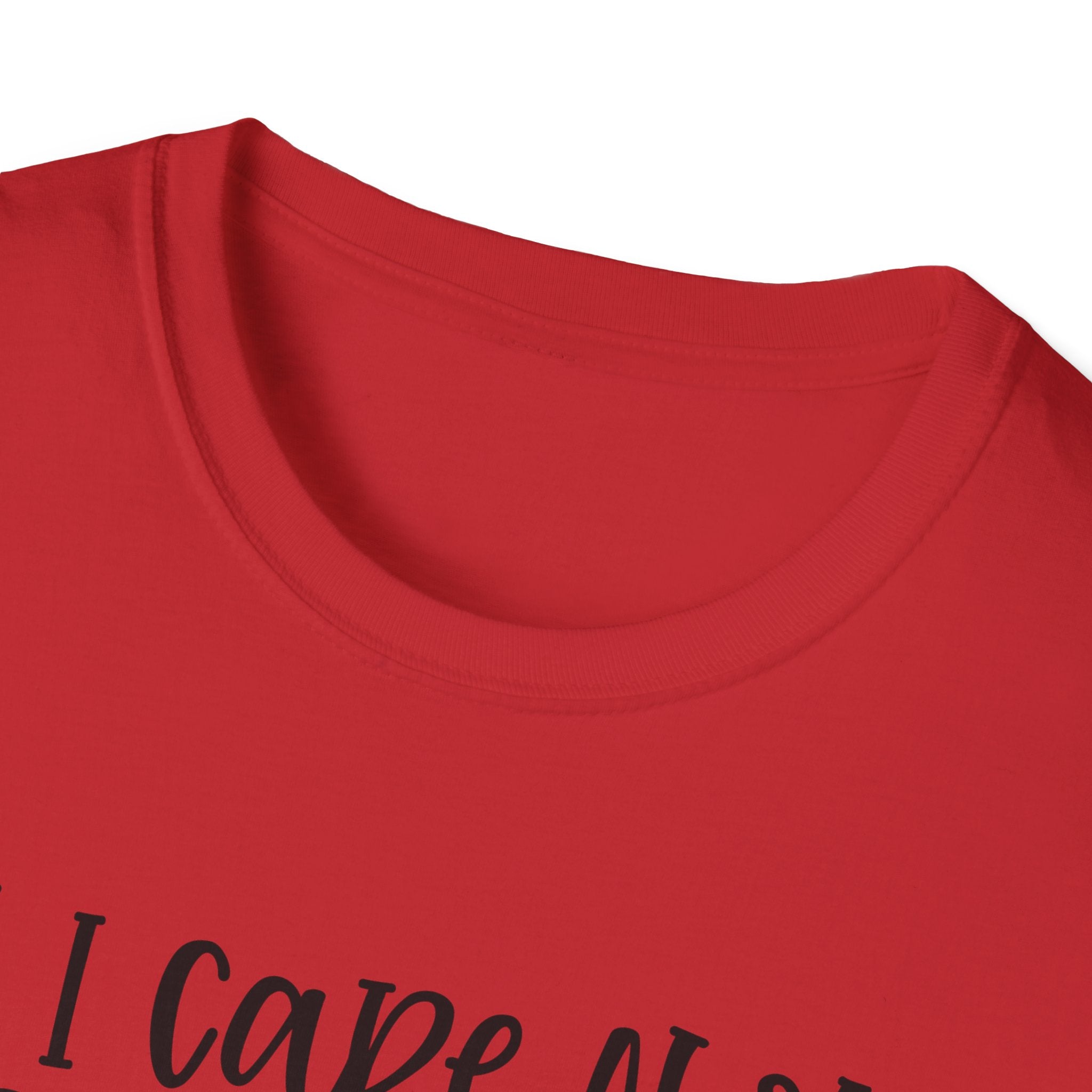 Cat Lover T-Shirt — “All I Care About Are Cats and Like 3 People” Graphic Tee