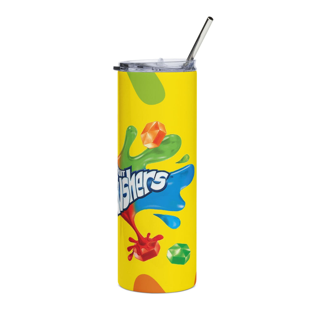 Fruit Gushers Yellow Slim Tumbler — 20oz Stainless Steel Drink Cup